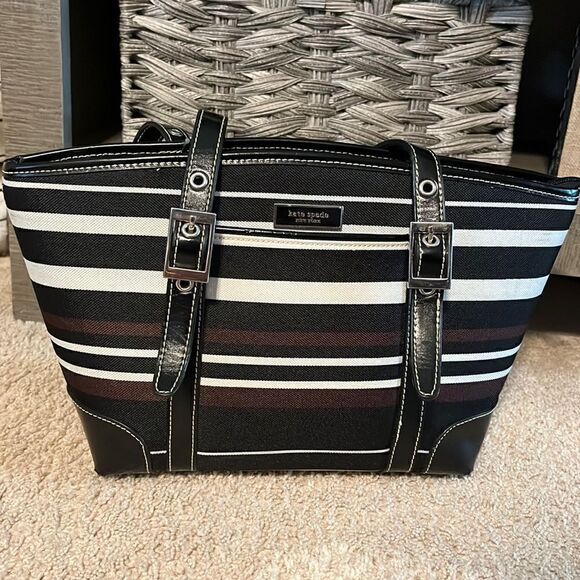 Kate Spade Striped Project Bag - Picture 1 of 8
